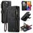 Caseme C30 iPhone 14 Pro Max Hoesje Bookcase Portemonnee - Zwart