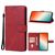Mobigear Retro Samsung Galaxy S24 Plus Hoesje Bookcase Portemonnee - Rood