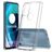 Mobigear Crystal Doorzichtig Motorola Moto G71 5G Hoesje Hardcase Backcover - Transparant