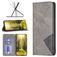 Mobigear Rhombus Slim Realme C31 Hoesje Bookcase - Grijs