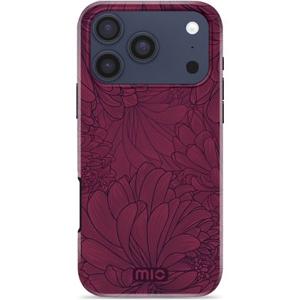 MIO iPhone 18 Pro Max MagSafe Hoesje Hardcase Backcover - Berry Blooms