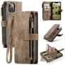Caseme C30 iPhone 14 Plus Hoesje Bookcase Portemonnee - Bruin
