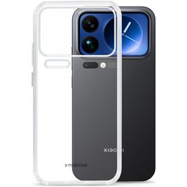 Mobilize Gelly Case Doorzichtig Xiaomi 17 Pro Max Hoesje Flexibel TPU Backcover - Transparant