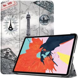 Mobigear Tri-Fold iPad Air 5 (2022) Hoes Bookcase - Eiffeltoren