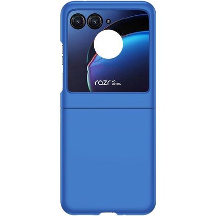 Mobigear Colors Motorola Razr 50 Hoesje Hardcase Backcover - Blauw