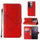 Mobigear Butterfly OPPO Reno 8 Pro 5G Hoesje Bookcase Portemonnee - Rood