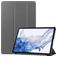 Mobigear Tri-Fold Samsung Galaxy Tab S9 Hoes Bookcase - Grijs