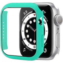 Mobigear Colors Apple Watch - 45 mm Hardcase Hoesje - Turquoise