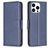 Mobigear Excellent iPhone 16 Pro Max Hoesje Bookcase Portemonnee - Blauw