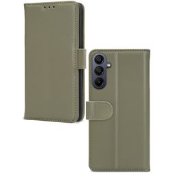 Mobilize Premium Gelly Wallet Samsung Galaxy A15 Hoesje Bookcase Portemonnee - Groen