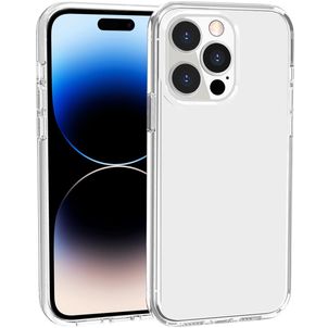 Mobigear Crystal Doorzichtig iPhone 14 Pro Max Hoesje Hardcase Backcover - Transparant