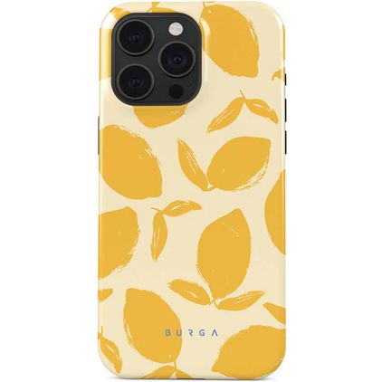 Burga Tough iPhone 15 Pro Hoesje Hardcase Backcover Shockproof - Lemon Tart