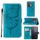 Mobigear Butterfly OPPO Reno 8 5G Hoesje Bookcase Portemonnee - Blauw