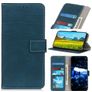 Mobigear Croco Samsung Galaxy A52 Hoesje Bookcase Portemonnee - Groen