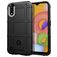 Mobigear Rugged Shield Samsung Galaxy A01 Hoesje Flexibel TPU Backcover Shockproof - Zwart