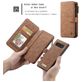 Caseme 007 Samsung Galaxy S10 Plus Hoesje Uitneembare 2in1 Bookcase Portemonnee - Bruin
