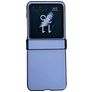 Mobigear Excellent Motorola Razr 40 Ultra Hoesje Hardcase Backcover - Blauw
