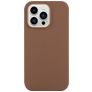 Mobigear Colors iPhone 14 Pro Max Hoesje Flexibel TPU Backcover - Bruin