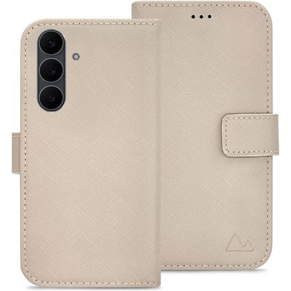My Style Flex Wallet Samsung Galaxy S26 FE Hoesje Bookcase Portemonnee - Warm Taupe