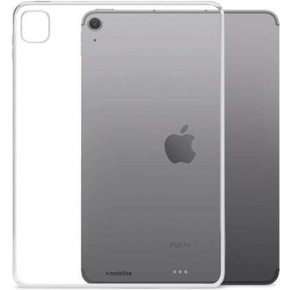 Mobilize Gelly Case iPad Air 11 Inch (2025) Hoes Flexibel TPU Backcover - Transparant