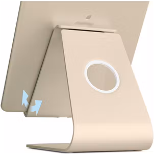 rain design mStand Plus Tablet Standaard - Roségoud Universeel