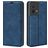 Mobigear Retro Slim OPPO Reno 8 5G Hoesje Bookcase Portemonnee - Donkerblauw