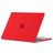 Mobigear Matte MacBook Air 15 Inch (2023-2026) Hoes Hardshell Laptopcover MacBook Case - Rood - Model A2941 / A3114 / A3241 / A3448