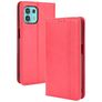 Mobigear Sensation Motorola Edge 20 Lite Hoesje Bookcase Portemonnee - Rood