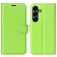 Mobigear Classic Samsung Galaxy S25 FE Hoesje Bookcase Portemonnee - Groen