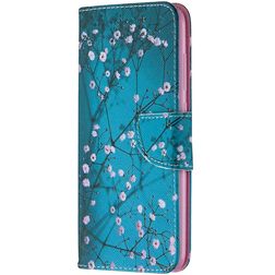 Mobigear Colored Drawing Pattern Wallet Case Blossom Xiaomi redmi Note 9