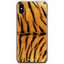 Mobigear Design iPhone XS Max Hoesje Flexibel TPU Backcover - Tijger