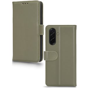 Mobilize Premium Gelly Wallet Samsung Galaxy A57 Hoesje Bookcase Portemonnee - Groen