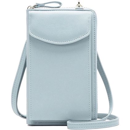 Antonio Fonzo Crossbody Telefoontasje - Small - Sky Blue