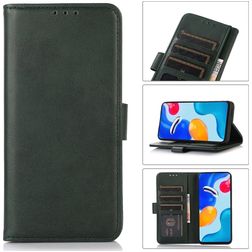 Mobigear Wallet iPhone 16 Pro Max Hoesje Bookcase Portemonnee - Groen
