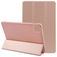 Mobigear Tri-Fold Gel iPad Pro 11 Inch (2024) Hoes TPU,Kunstleer Bookcase - Roségoud