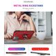 Mobigear Armor Ring iPhone 11 Pro Max Hoesje Hardcase Backcover Shockproof met Ringhouder - Zilver