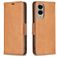 Mobigear Excellent Samsung Galaxy S25 Edge Hoesje Bookcase Portemonnee - Cognac