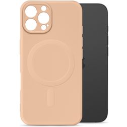 My Style Protective Flex iPhone 16 Pro Max MagSafe Hoesje Flexibel TPU Backcover - Soft Pink