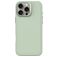 Decoded Stacks iPhone 16 Pro Max Siliconen MagSafe Hoesje Backcover - Mist Green
