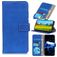 Mobigear Croco Samsung Galaxy M23 Hoesje Bookcase Portemonnee - Blauw