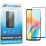 Mobigear Premium OPPO A58 4G Glazen Screenprotector - Case Friendly - Zwart