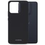 Mobilize Rubber Gelly Motorola Moto G56 Hoesje Flexibel TPU Backcover - Zwart