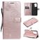 Mobigear Butterfly OPPO A94 5G Hoesje Bookcase Portemonnee - Roségoud