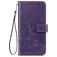 Mobigear Clover Samsung Galaxy A32 4G Hoesje Bookcase Portemonnee - Paars