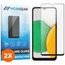 Mobigear Premium Samsung Galaxy A14 Glazen Screenprotector - Case Friendly - Zwart (2-Pack)
