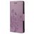 Mobigear Flowers Samsung Galaxy A53 Hoesje Bookcase Portemonnee - Paars