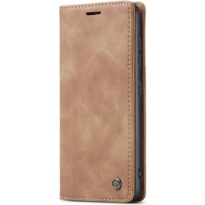 Caseme 013 Samsung Galaxy S20 Hoesje Bookcase Portemonnee - Bruin