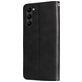 Mobigear Zipper Samsung Galaxy S23 Hoesje Bookcase Portemonnee - Zwart