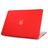 Mobigear Matte MacBook Air 13 Inch (2010-2019) Hoes Hardshell Laptopcover MacBook Case - Rood - Model A1369 / A1466