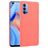 Mobigear Croco OPPO Reno 4 Hoesje Hardcase Backcover - Rood